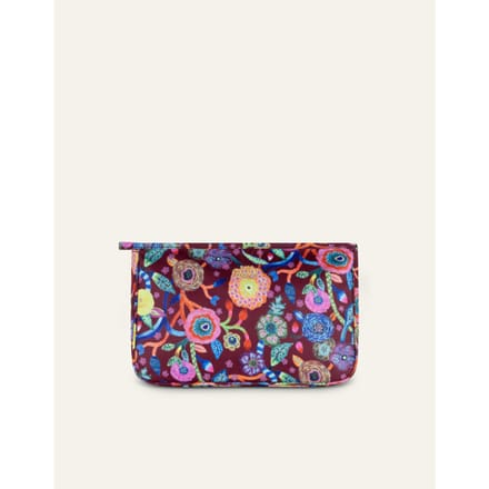 Oilily Colle Cosmetic Bag- maatOne size Tawny Port