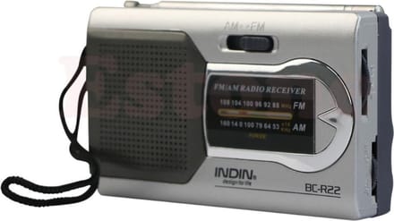 BonQ Mini Noodradio - FM/AM - 2xAA - 76 Gram