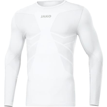Jako Comfort 2.0 Longsleeve Heren - Wit | Maat: M