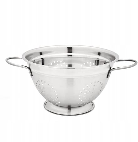 Tadar German RVS Vergiet 24 cm - Keuken Zeef met Handvatten