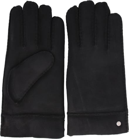 Roeckl Handschoenen Lammy heren 8.5 - zwart Leer - zwart