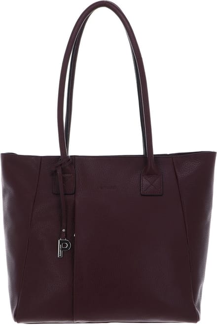 PICARD Leren Schoudertas Pure Shopper Chianti (rood)paars