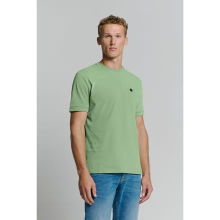 No Excess T-shirt Crewneck Peached Green Größe: S | Basic T-Shirts Outlet | Herren | Grün