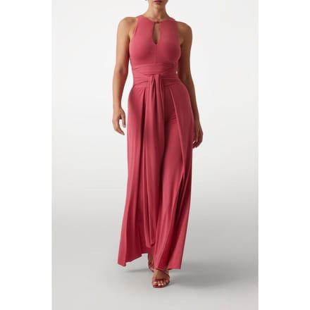 GUESS Kiki Jumpsuit Solid Flowering Peony Taglia: 42 | Tute Outlet | Donna