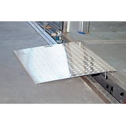 Aluminium laadbrug, 750 x 1250 mm, draagvermogen 1200 kg
