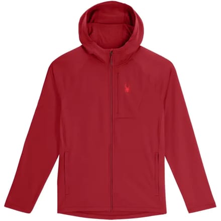 Hooded fleece Spyder Gridweb