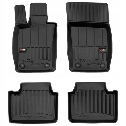 FROGUM – 3D Rubber Vloermatten voor PORSCHE Panamera 971 (2016-) – Set van 4 – TPE – Hoge rand 6 cm