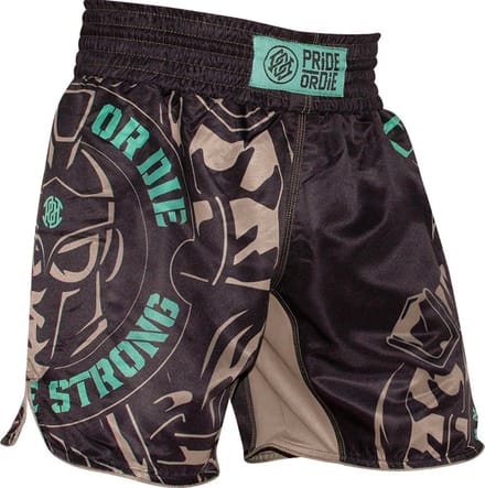 PRIDE or Die Fight Shorts Only the Strong Zwart - M - Jeans Maat 32