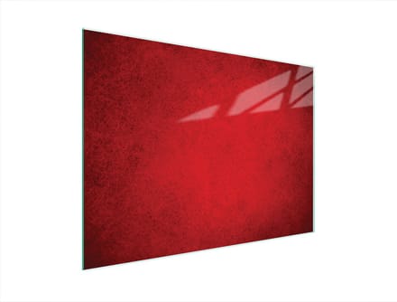 TMK ArtDeko - Serie Snijplank - Rood - Glas - 40x30 cm