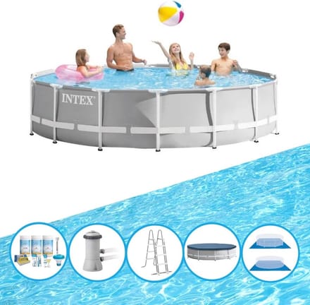 Intex Zwembad Prism Frame - Zwembadpakket - 457x107 cm