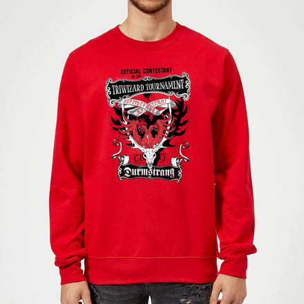 Harry Potter Triwizard Tournament Durmstrang trui - Rood - XL