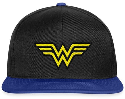 DC Comics Wonder Woman Logo Borduurwerk Snapback cap