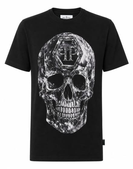 T-Shirt Met Ronde Hals En Korte Mouwen Skull