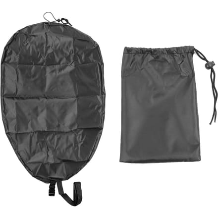 Couvre-cockpit de kayak Tissu Oxford 420D Résistant aux déchirures Imperméable Joint Protecteur de cockpit pour black