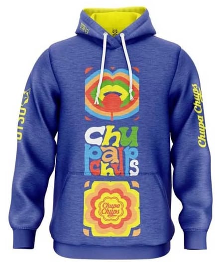 Otso Chupa Chups 70´s Hoodie Blauw XL
