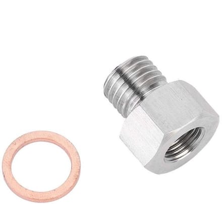 Dailygoody Fitting Adapter - Auto airconditioner adapter - Roestvrij