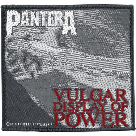 Pantera Patch - Vulgar display of power - voor Geen - meerkleurig