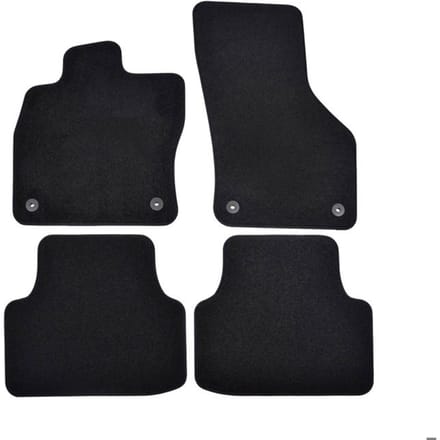 JJ Automotive -Tapis de sol Cupra Leon depuis 2020 Noir - 4 pièces - Renforcé noir