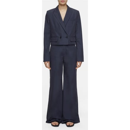 Closed Fitted Blazer Space Blue Maat: L | Outlet | Dames | Blauw