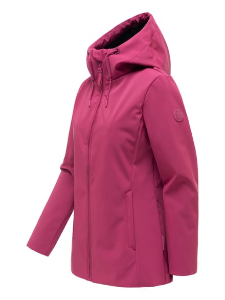 Marikoo dames softshell tussenjas Minaa met capuchon
