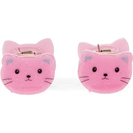 Haarspeld voor meisjes Rex London Pink cats (x2)