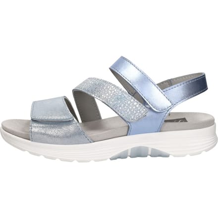 SUB55 Comfort Collection Sunny 31 Sandalen Plat - licht blauw - Maat 38