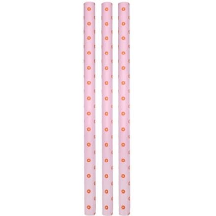 Ole cadeaupapier flowers - light fuchsia/blood orange/blonde