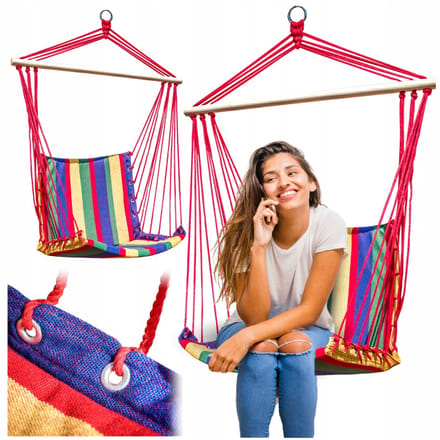 Hangmat Stoel Kokon - Comfortabele Hangstoel voor Tuin en Balkon