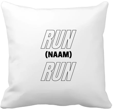 Akyol - run met eigen naam Kussen hoes - Hardlopen - hardloper - sport - 40 bij 40 cm