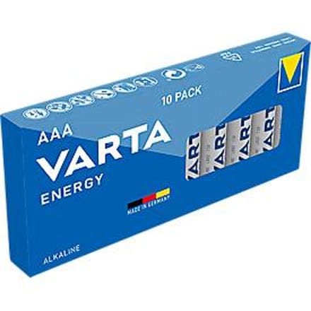 Varta AAA (LR03) Energy batterijen - 10 stuks in blister