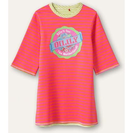 Oilily Docus sweat jurk- maat152/12yr Roze