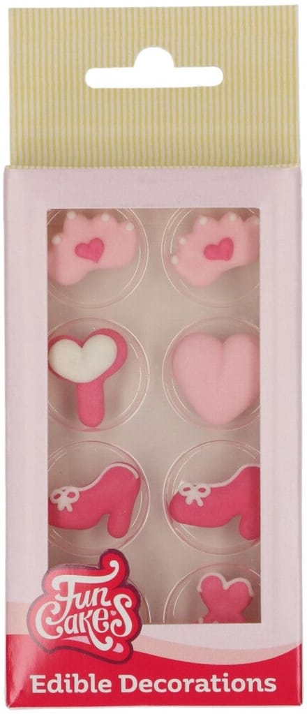 FunCakes Suikerdecoraties - Prinsessen - Set/8 - Eetbare Taartdecoratie