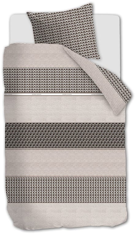 Rivièra Maison Lawrence kussensloop - Bruin - 60 x 70 cm