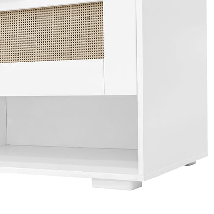 Wit houtkleur hal kast spaanplaat MDF voor entree 110×38×190cm