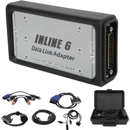 Voor INLINE 6 Datalink Adapter Kit Heavy Duty Diagnostische OBD2 Scanner voor Cummins Motor J1939 gray