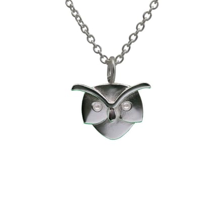 AuBor ®. Hanger. Zilver. De uil.