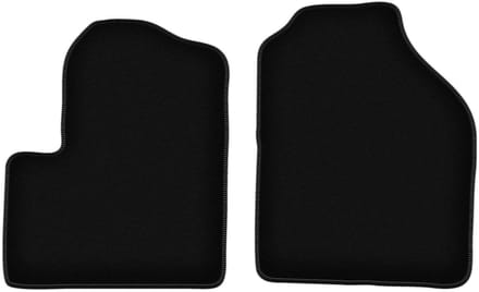 BASIC zwarte veloursmatten voor: Ford Transit Connect combivan (2003-2012)