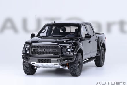 AUTOart 1/18 Ford F-150 Raptor Supercrew - 2019, Agate Black
