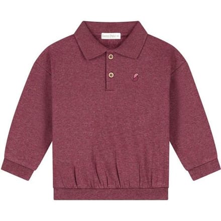Sweet Petit peuter sweater Pim Red Brown 80 heren