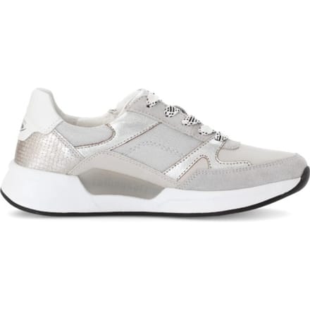 Gabor rollingsoft sensitive 66.958.30 - dames rollende wandelsneaker - Grijs - maat 38 (EU) 5 (UK)