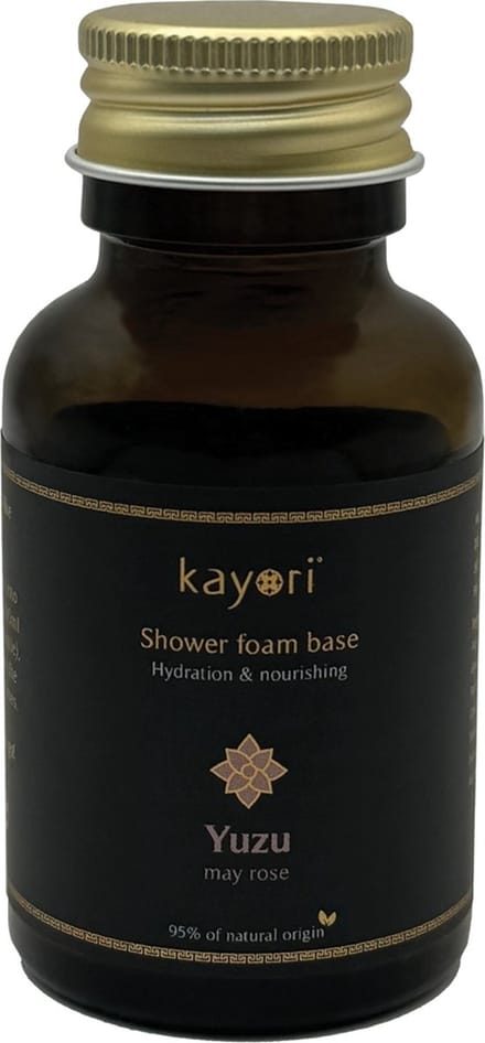 Kayorï Lichaamsverzorging Mousse Shower Foam Base Yuzu 50ml