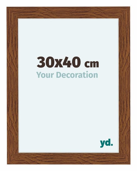 Your Decoration - Fotolijst 30x40 cm - MDF - Eiken Rustiek - Como