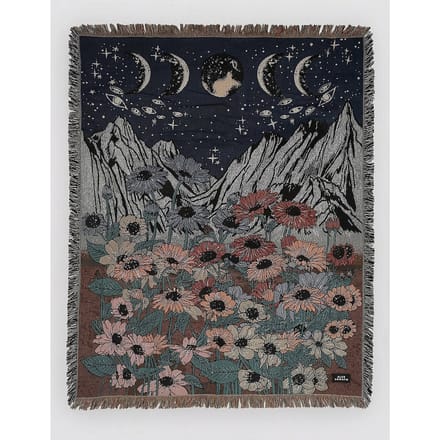 Blue Tomato Tapestry Deken patroon