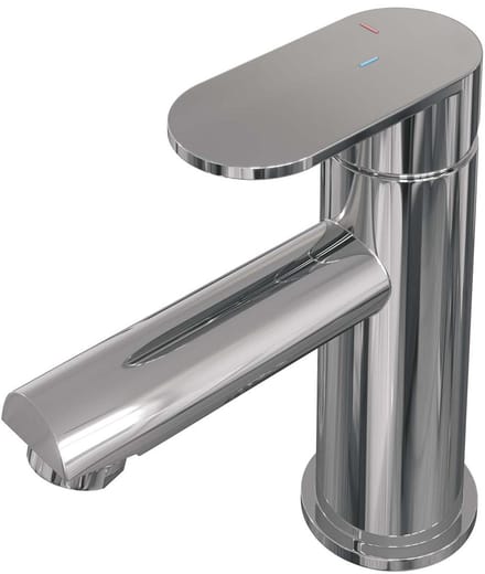 Brauer Chrome Edition Lage Opbouw Wastafelmengkraan Model C Chroom