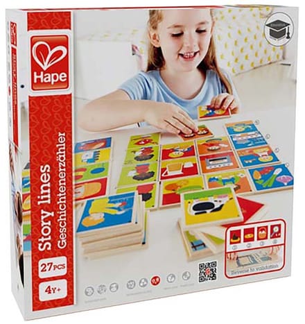 Hape houten legpuzzel Story Lines - educatief speelgoed voor kinderen.