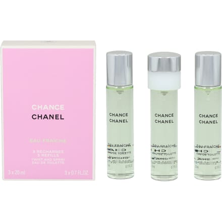 Chanel Eau De Toilette Twist And Spray Navulling Chanel - Chance Eau Fraîche Eau De Toilette Twist And Spray Navulling  - 3 ST