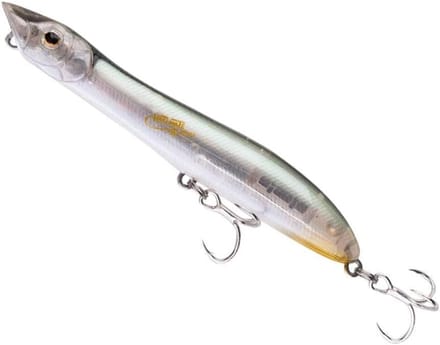 Drijvende Topwater Plug met Rammelaar voor Baars en Roofvis - 10 cm