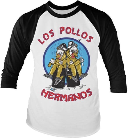 Breaking Bad Walter Jesse Hermanos Baseball Long Sleeve Tee SP-19-BB018-H51-6
