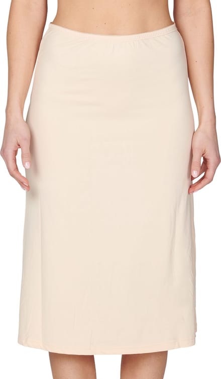Gaubert Onderrok extra lang - 67-72CM - Lange dames jupon - Beige - Zwart - Wit - L - Beige