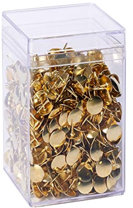 Duizend royale gouden duimspijkers van 9,5 mm - 750 stuks
